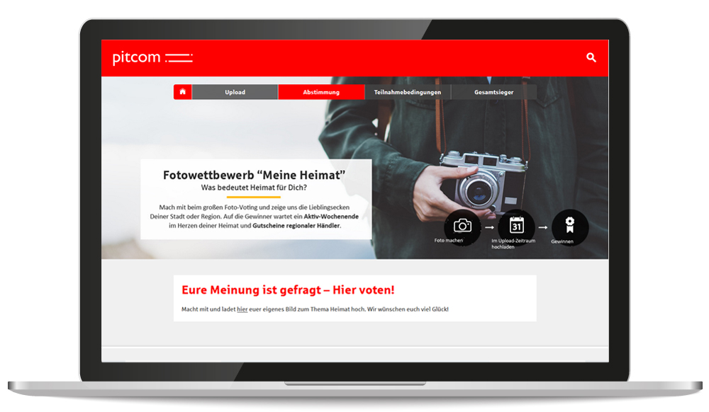 Fotowettbewerb DEMO Ansicht